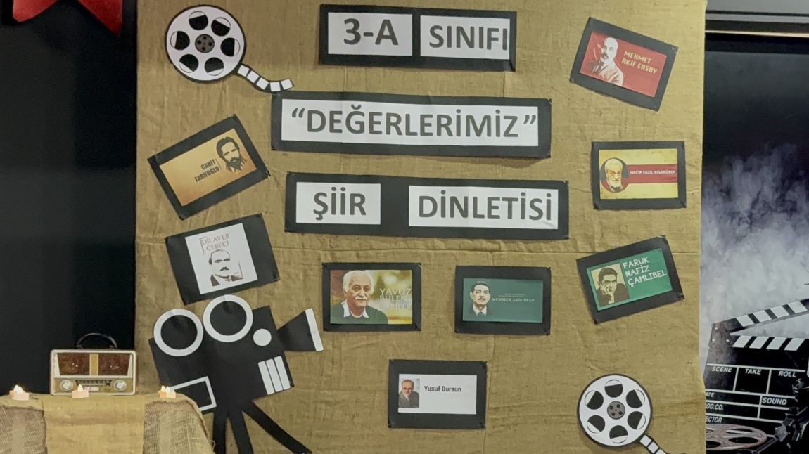 3-A SINIFI “DEĞERLERİMİZ” KONULU ŞİİR DİNLETİSİ
